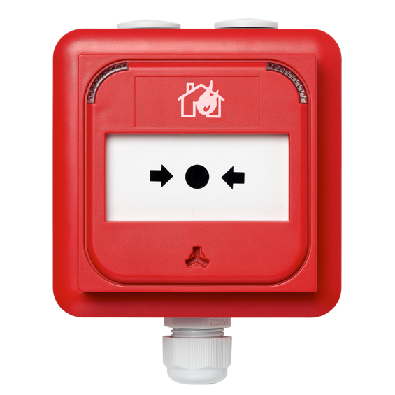 ZP7 Serisi akıllı adreslenebilir manuel yangın butonu, hava koşullarına dayanıklı